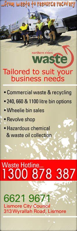 lismore council jobs|Northern Rivers Waste.